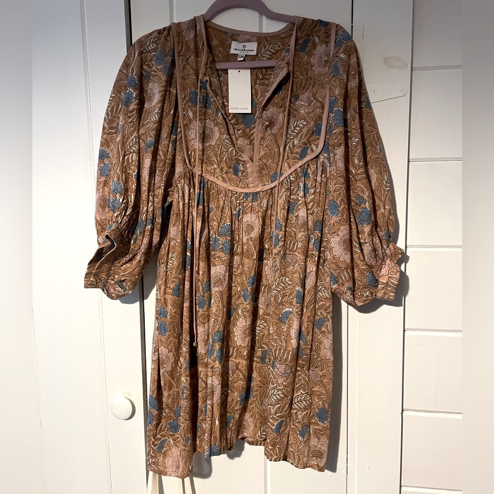 fox & the mermaid boho dress, NWT, size s/m